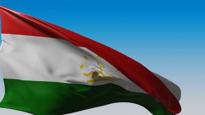 Флаг Таджикистана