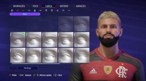 FIFA 21 -  GABRIEL BARBOSA ’’GABIGOL’’ Face + Stats (Tutorial)