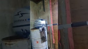 Распаковка и первый запуск мотора SHARMAX 9.9