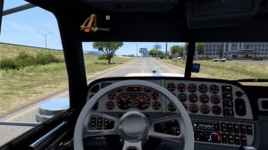 First run in The Pizzster Modding Peterbilt 389 - American Truck Simulator
