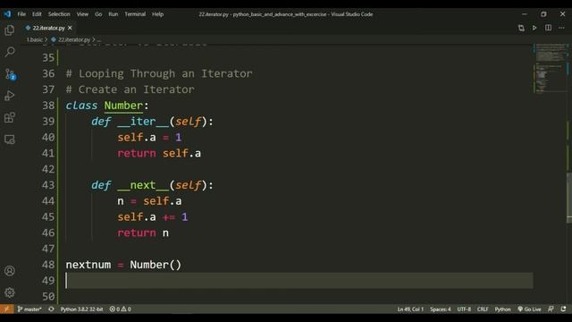 What is iterator in python | Full Python Course in Hindi смотреть онлайн