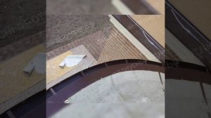 Радиусный водосточный жёлоб.