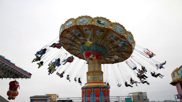 Набережная Санта Круз в Калифорнии. Атмосфера Америки. смотреть онлайн