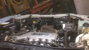 Запуск двигателя 3SFE после установки