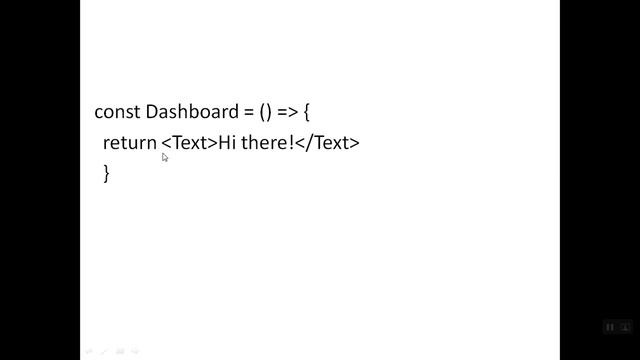 Types of Component in React Native
