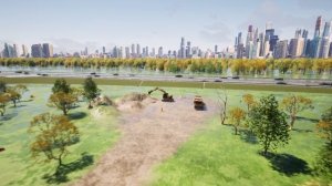 Дорога общего пользования в twinmotion