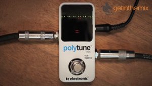 TC Electronic Polytune Mini Guitar Tuner Pedal