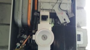 Запуск котла Rinnai 307 RMF.