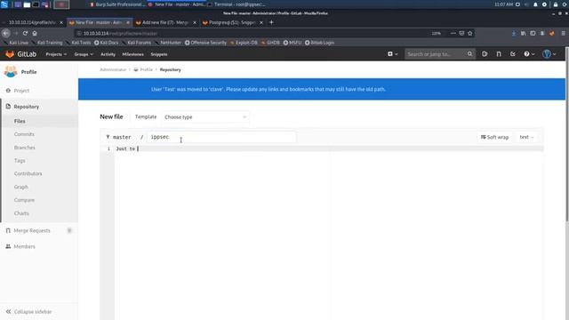 HackTheBox - Bitlab смотреть онлайн