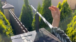 Установка флюгера за минуту