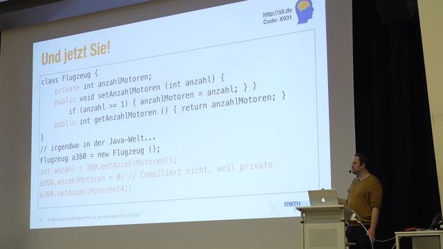 Programmierung für alle (Java) • WS 2019/20 • Vorlesung 5: Methoden und Programm-Entwurf смотреть онлайн