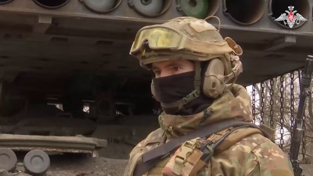 Боевая работа ТОС-1А «Солнцепёк»  на Купянском направлении