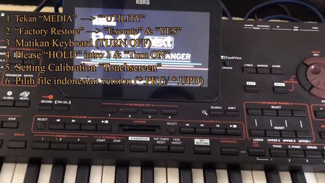 🎹 How to OS-3 next version Korg Pa4x ??? Indo version instalation success 👍 смотреть онлайн