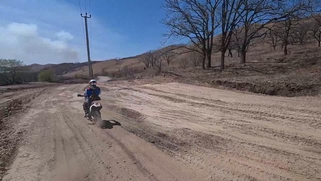 Enduro прохват Приморский край село Безверхово