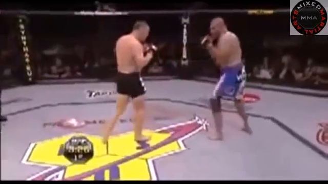 Смешанные единоборства_Невероятный бой! Мирко Крокоп и Мустафа Аль тюрк смотреть онлайн