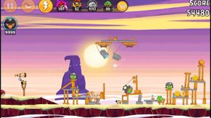 Angry Birds Classic: Mighty League Test Level 6