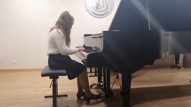 Jovita Stankevič 5 klasė, W.Gillock - Homepage to Chopin, "Virtualūs pasažai" смотреть онлайн