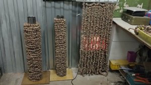 Демонстрация теплозащитных свойств завесы из керамзитовых гранул