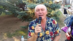 Танцы на Приморском бульваре - Севастополь - 24.08.19 - Певец Сергей Соков