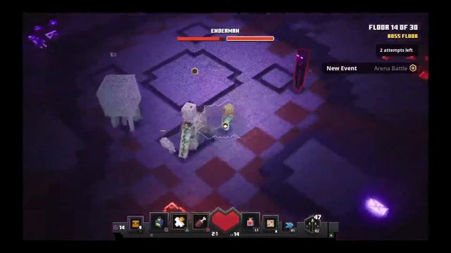 Minecraft Dungeons live - Luminous Night Update April 2022 - The Tower TheGhostCatcher смотреть онлайн