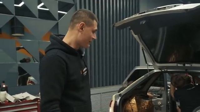 Шумоизоляция дырявой Лада Приора. Шумка пошла не по плану. Система Наш Стандарт смотреть онлайн