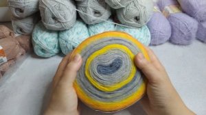Обзор и распаковка пряжи! Пополнила запасы!