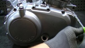 сборка двигателя хонда CB-500