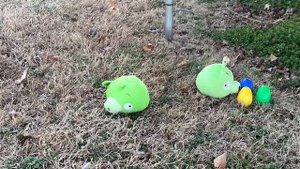 Angry Birds Mine and Dine Cutscenes plush version (not canon)