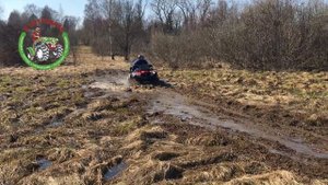 Проходимость КВАДРОЦИКЛА CFMOTO X6 по болоту