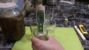 Чайный гриб: ОВП, рН и TDS семидневного настоя (kombucha).