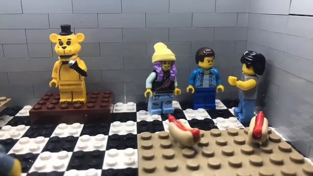 Лего анимация пять ночей с Фредди 4 начало истории (Lego five nights at Friddy’s 4)