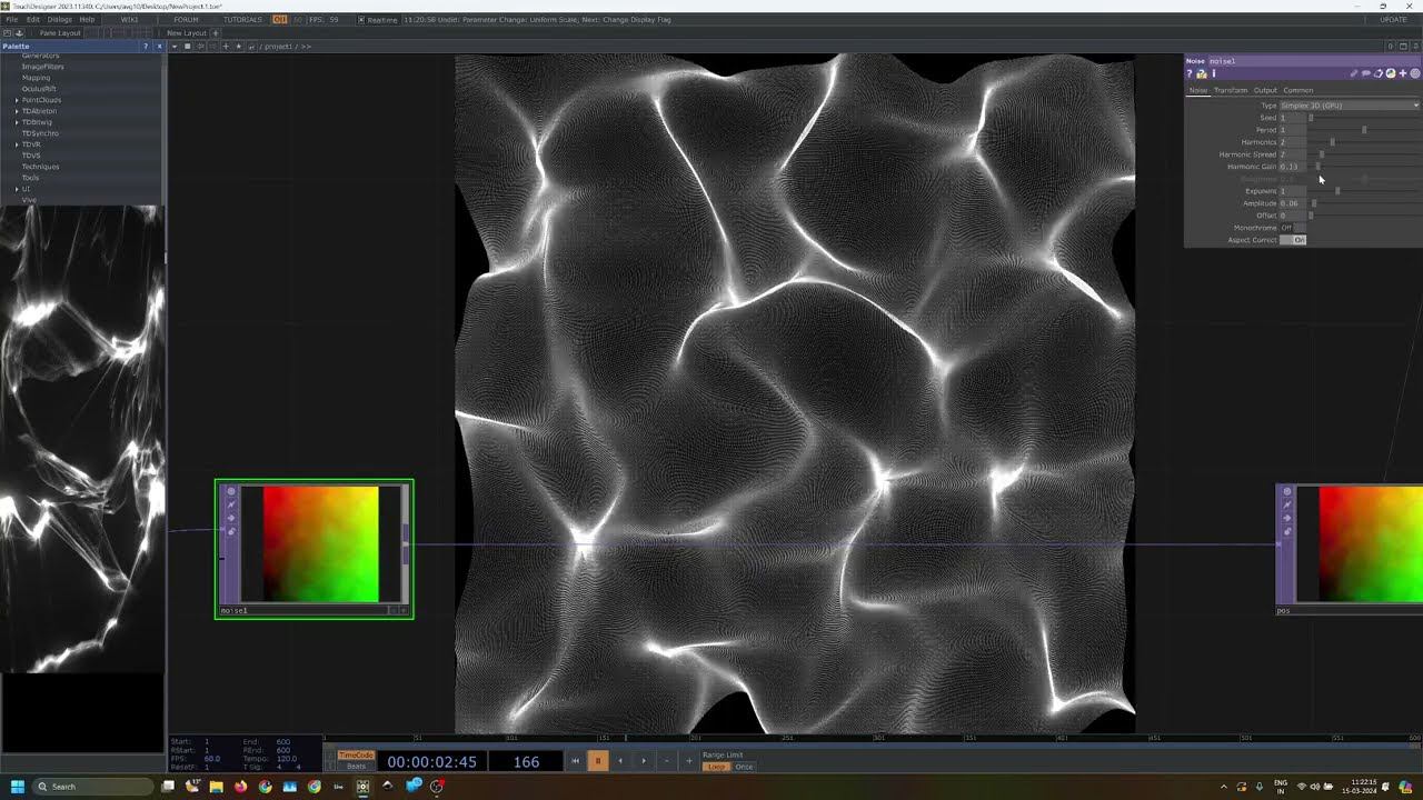 Basic UV Mapping And Noise Sculpting In Touchdesigner (Tutorial)