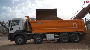 FORD truck with ARSLAN tipper and HYVA hydraulic - heavy transport in Turkey