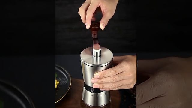 Get the Perfect Grind with the Portable Ceramic Coffee Grinder#short