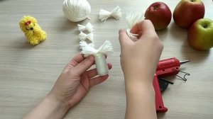 Самая Милая Маленькая Собачка из НИТОК (ЛЕГКО и БЫСТРО!). How to make a Yarn/Wool Dog (EASY Making!