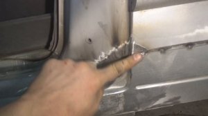 Mercedes Vito. Замена порога, подгонка, сварка