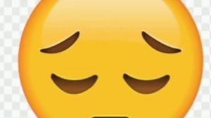 Sad face emoji || Sad emoji?