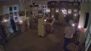 Воскресение. Святой апостол и евангелист Матфей. Всенощное бдение.28.11.2020