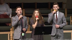 Пение «На сене в хлеву мирно спал Он…» ─ Даниил, Дженнифер и Рувим Стуковы