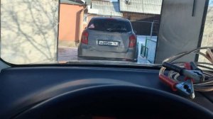 Заводим SsangYong Action в мороз после 8-ми дней простоя