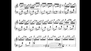 Jean Sibelius - Etude Op  76 No  2 (with notes)