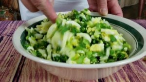 Пирожки с Луком и Яйцом во Фритюре/Deep-fried onion and egg pies