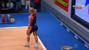 ЧЕ 2014 по Тяжелой Атлетике Тель-Авив женщины до 75кг