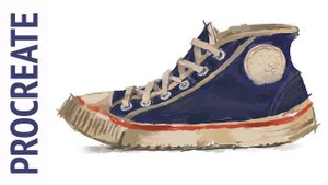Старый Кед. Живопись в Procreate.