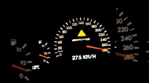 W210 E5.5 amg 280км/ч