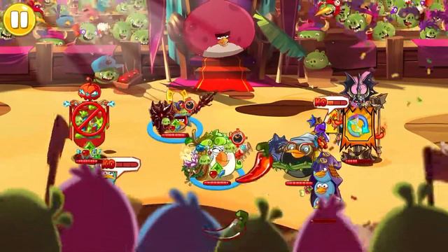 Angry birds Epic fight! (My secret strategy) смотреть онлайн