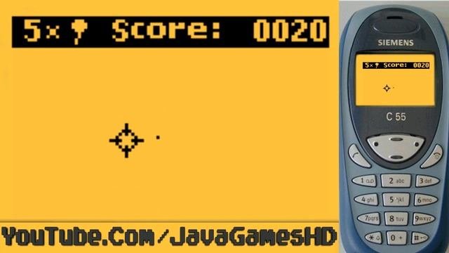 Balloon Shooter Siemens JAVA GAME (SIEMENS AG 2001 Year)