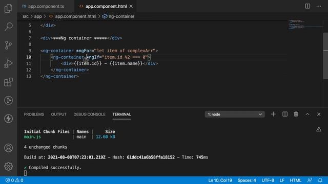 Angular Nested loops | ngFor and ngIf together | ng-container for ngif &  ngfor | Error handling