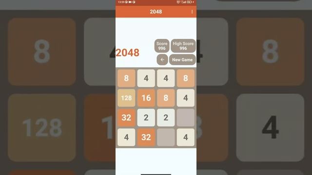 2048 Original Number Puzzle Game - YirmiKirkSekiz