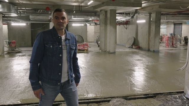 Технология заливки наклонной поверхности - заливаем въезд в паркинг!